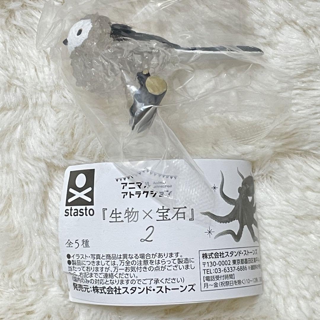 Amazon.co.jp: ×生物×宝石2／シマエナガ×クォーツ : ホーム