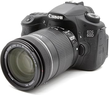 Canon EOS 60D DSLR Camera, EOS 60D18135ISLK Lens Kit with EF-S 18-135mm F3.5-5.6 IS STM