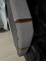 Vista 35 de HAOZAIKEJI Cat Scratcher Mat Sofa Protector Natural Sisal Cat Scratching Mat Cat Scratch Couch Cover Heavy Duty Couch Guard Scratch Pad for Grinding