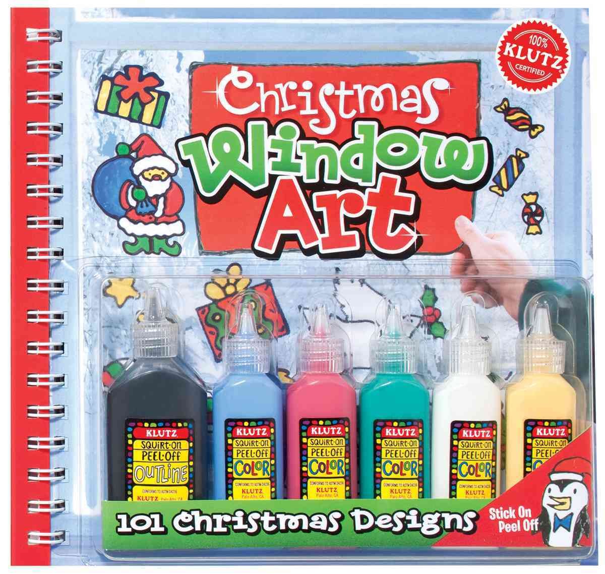 Christmas Window Art (Klutz Window Art) Editors Of Klutz, The Editors