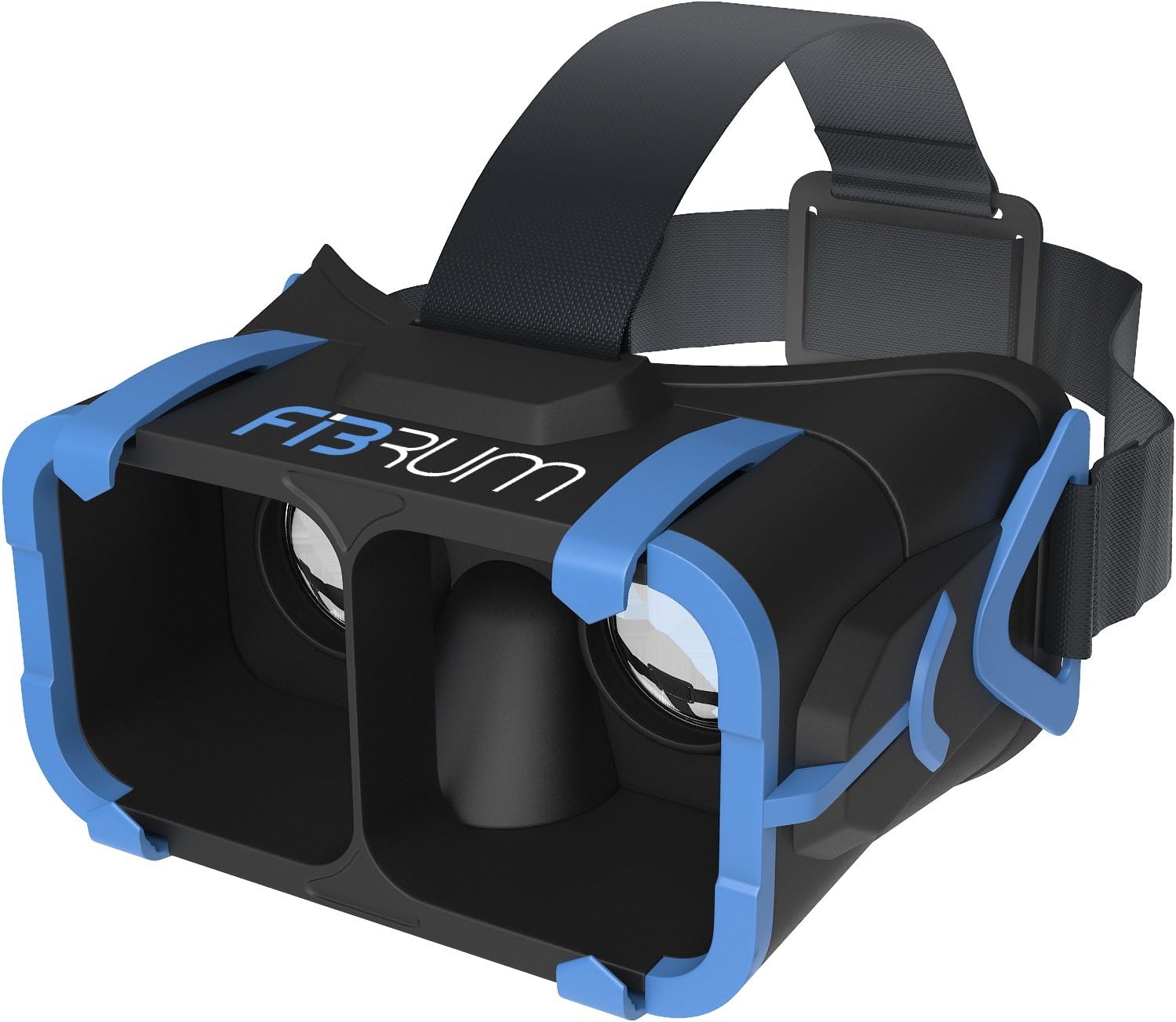 Portable Virtual Reality Kit with Unlimited Fibrum App Downloads - 4"-6" Screen Smartphones