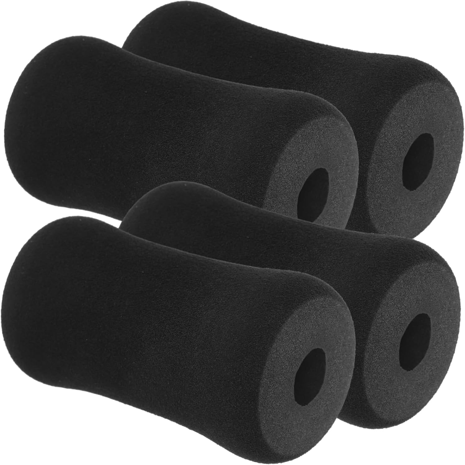 BESPORTBLE 4pcs Durable Replacement Foot Pads for Gym Equipment Roller Sleeves for Leg Extension Weight Bench and Ab Training Accessories Easy to Clean and Versatile Fit