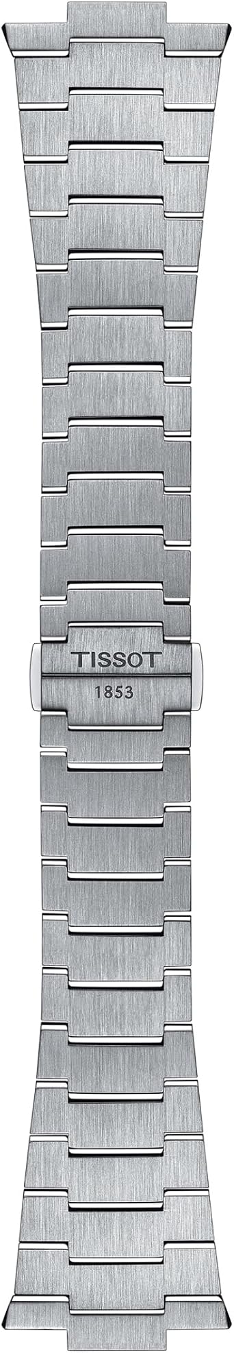 Tissot Mens PRX Powermatic 80 316L Stainless Steel case Automatic Watches, Grey, Stainless Steel, 12 (T1374071109101)