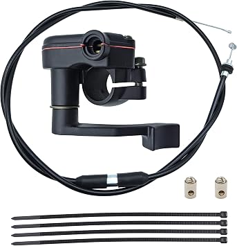 7/8" 22mm Thumb Throttle Cable Accelerator Handle Control Assembly for 50cc 70cc 90cc 110cc 125cc 250cc ATV Quad Go Kart TaoTao Pit Bike