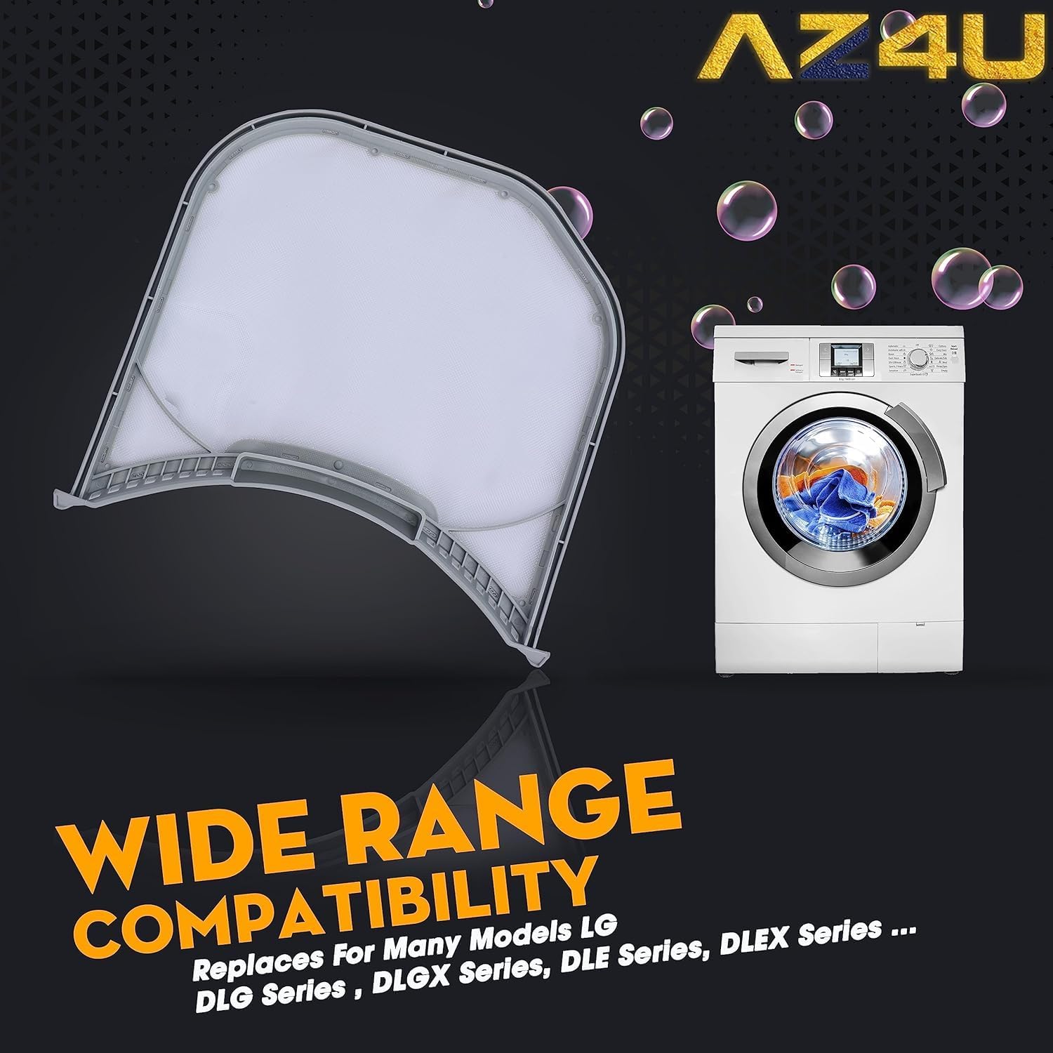 乾燥機リントフィルタースクリーントラップ交換用 LG DLE3400W DLE3500W DLE3170W DLE2701V DLE