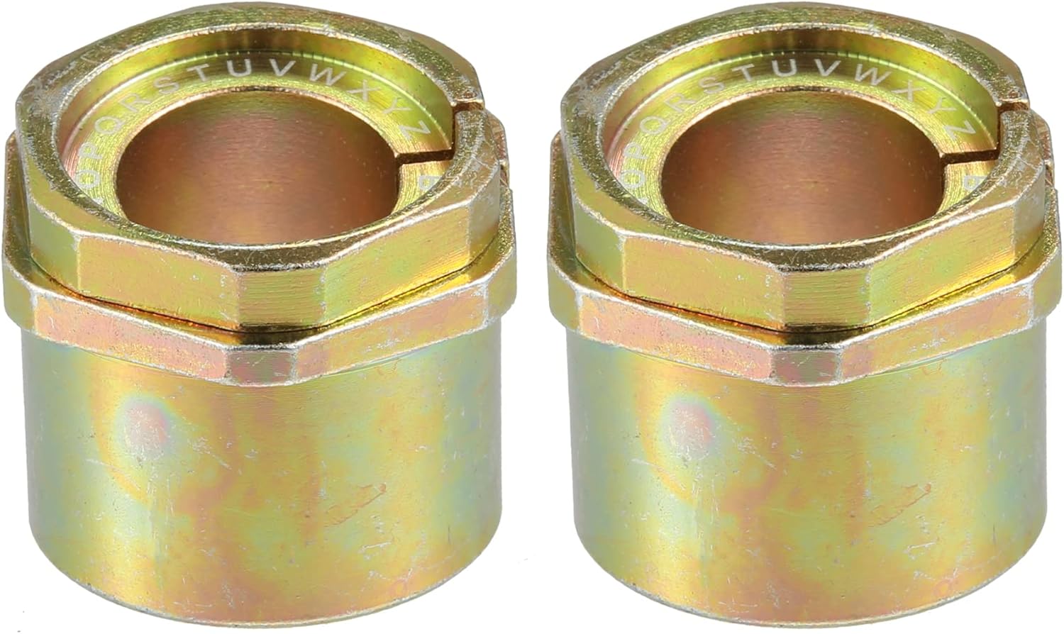 X AUTOHAUX 2pcs Front Adjustable Front Alignment Caster