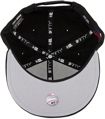 New Era 9Fifty San Diego Padres Basic Snapback Hat (Black/White) Men's MLB Cap