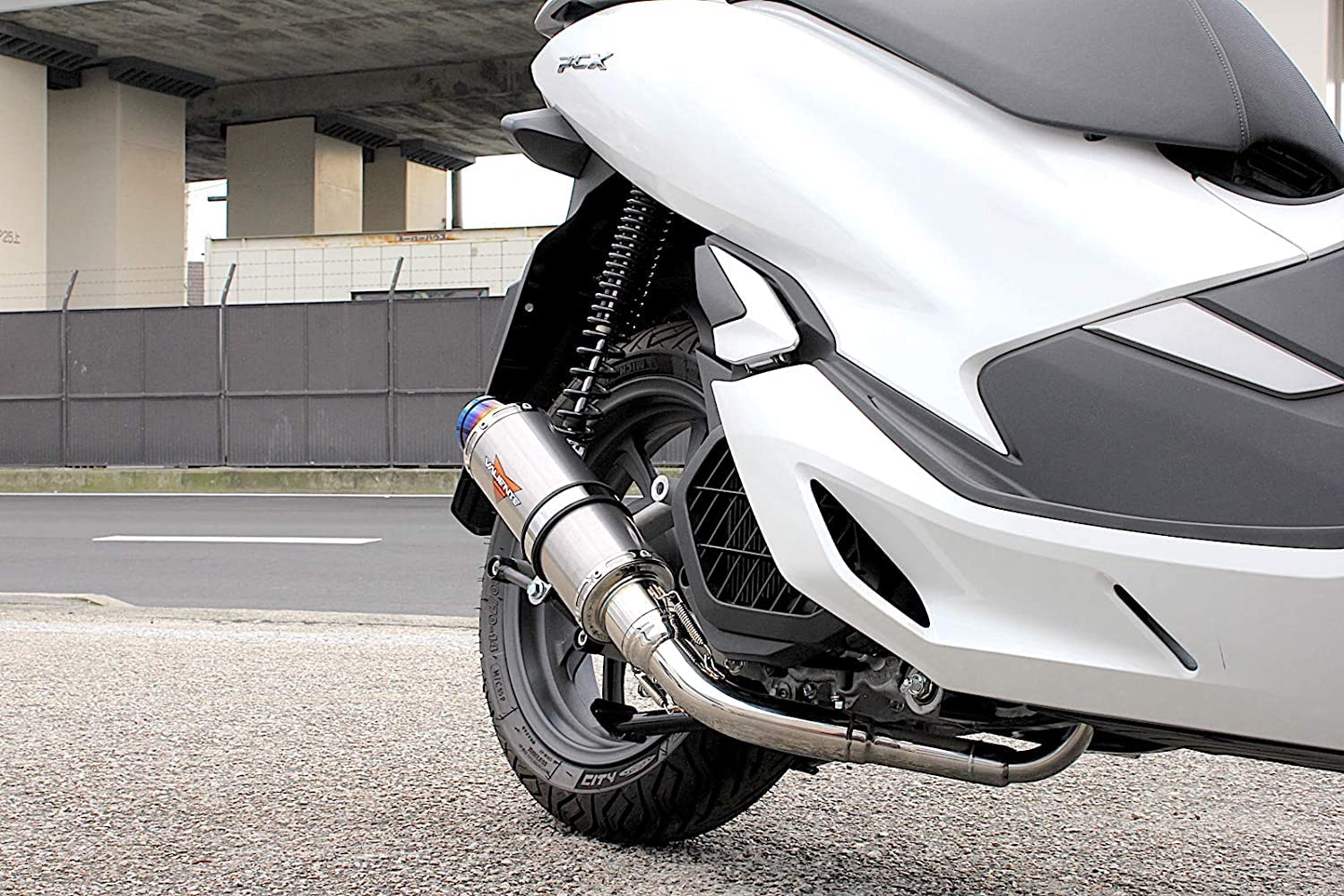 Amazon | PCX125 PCX150 バイクマフラー 2BJ-JF81 2BK-KF30 2018年 