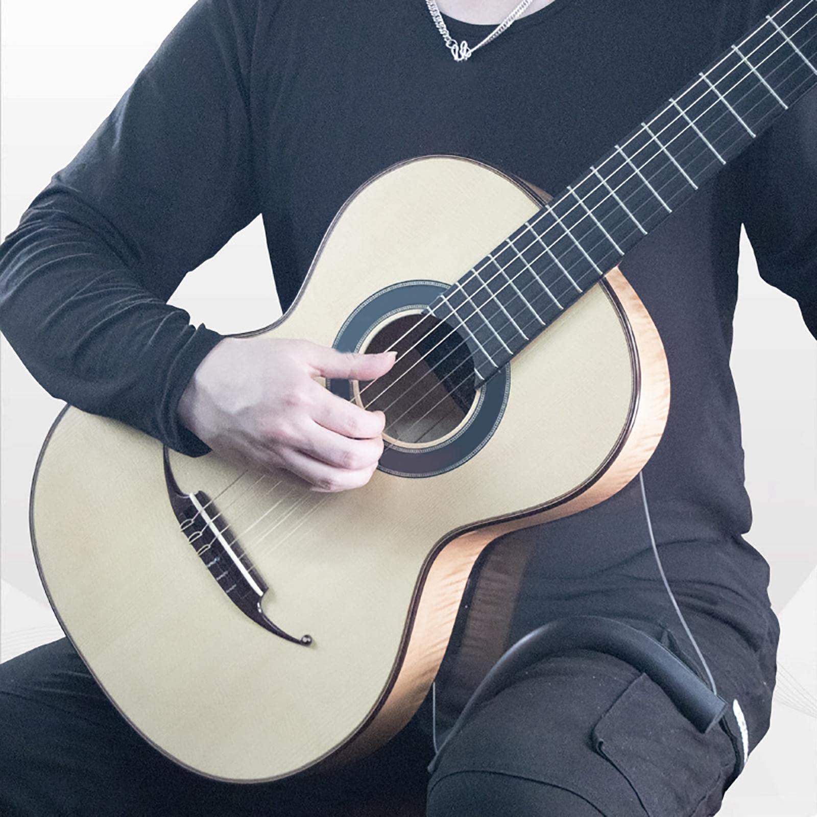 Gitarrenständer, Faltbarer Universal Gitarrenständer für Akustik Und, klar