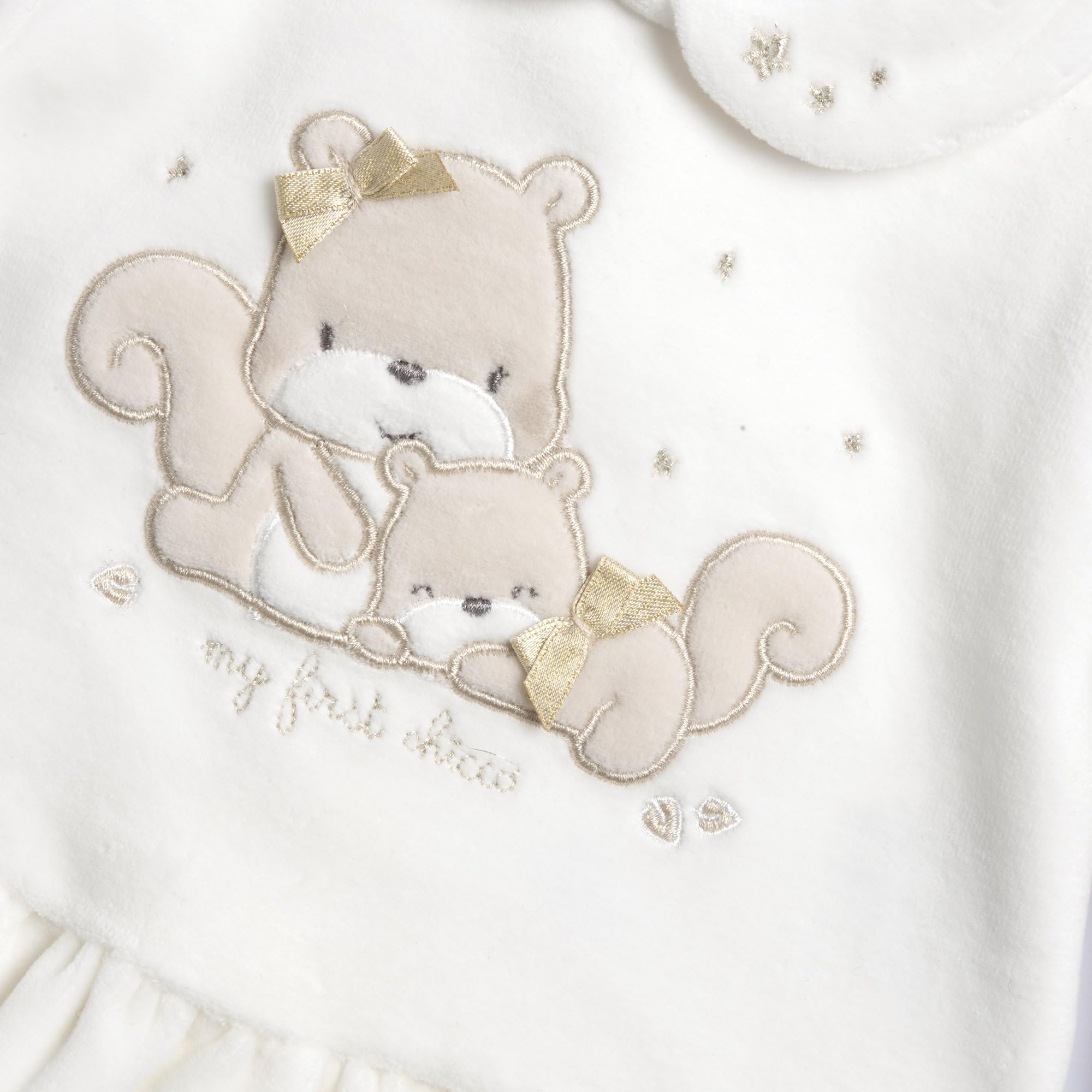Chicco, Coprifasce e Ghettine, Completino Neonato/Neonata con Comoda Apertura, in Calda e Morbida Ciniglia Lavabile in Lavatrice, Abbigliamento Neonato/Neonata 0-24 Mesi, Idee Regalo