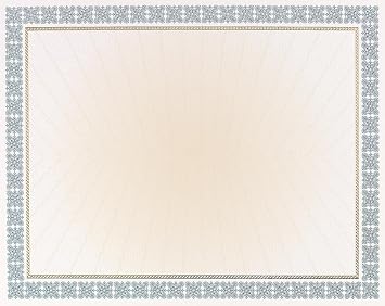 Great Papers! Westminster Blue Metallic and Gold Foil Certificates, 8.5"x11", 15 Count 963024
