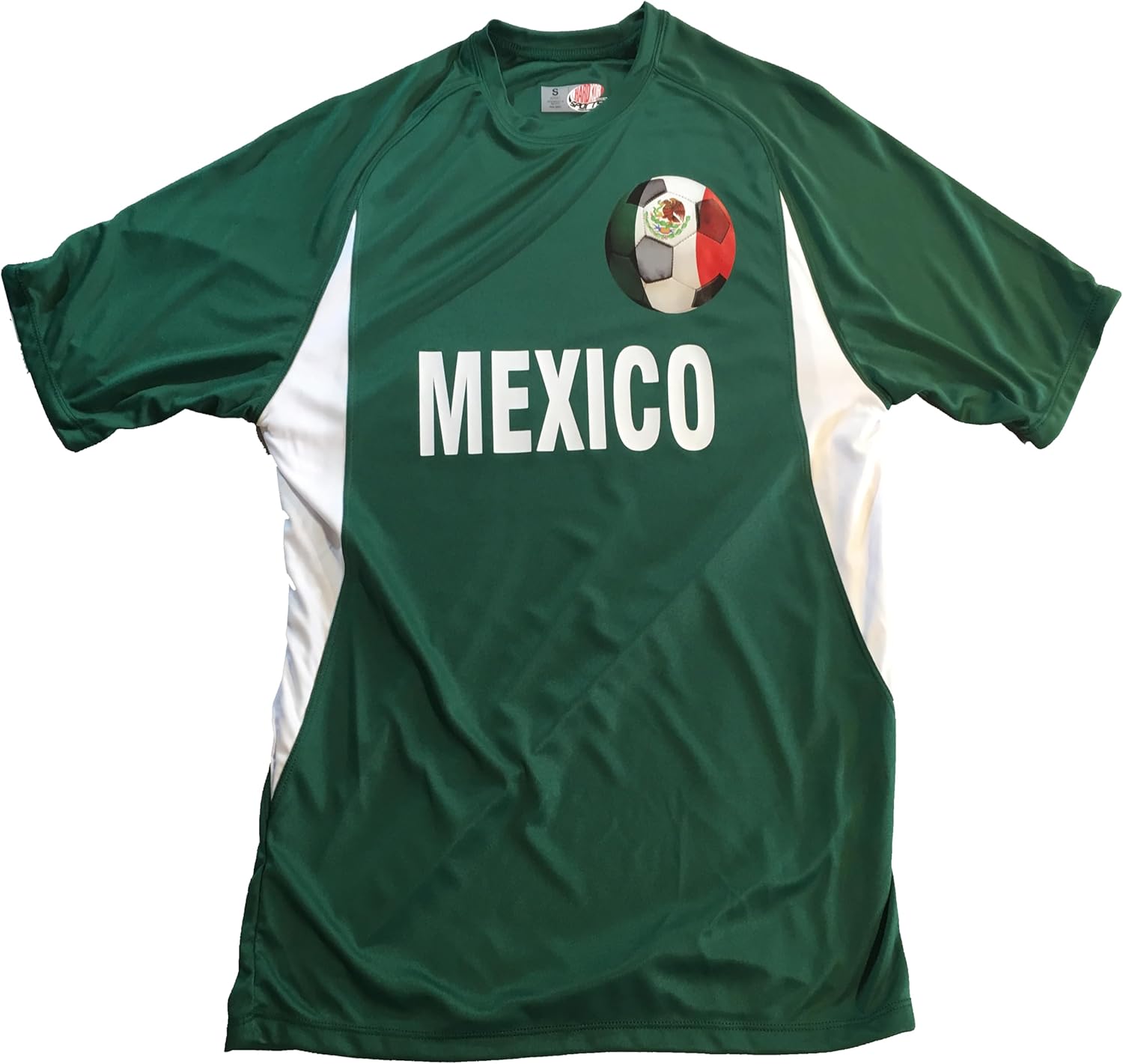 Custom Mexico Soccer Ball 1 Adult Jersey Personalized with Your Names and Numbers