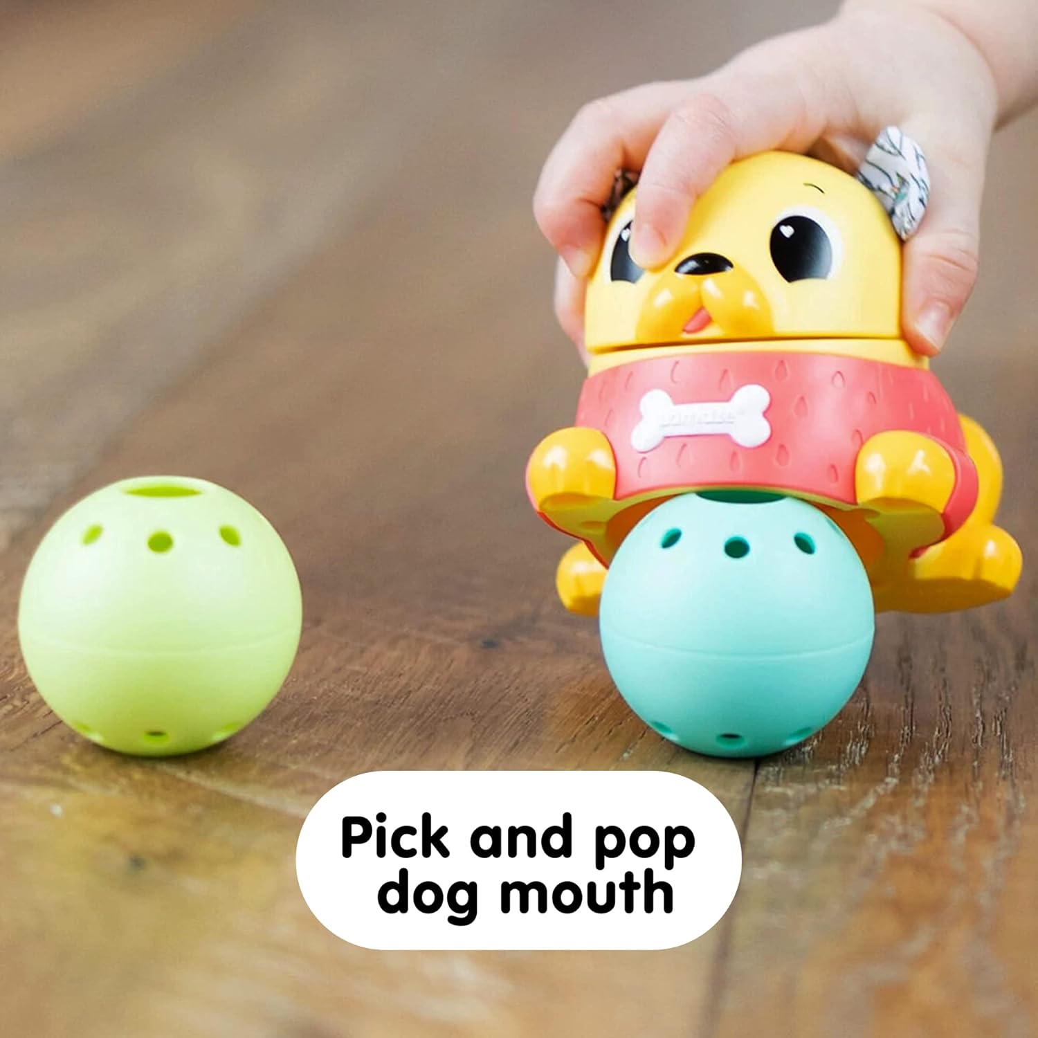 LAMAZE Crawl & Chase Pug Popper Active Play for Ages 2 to 4