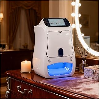 Nail Printer,Nail Painting Machine, Touch Screen Automatic Nail Sticker Printer with Over 800 Pictures of Nail Or DIY Design Support