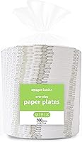 Vista 6 de Yaxa Basics Everyday - Platos de papel, 8.62 pulgadas, desechables, 300