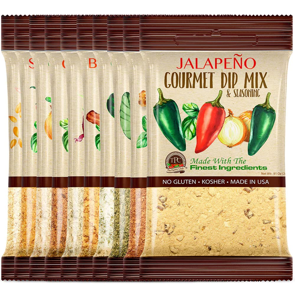 THE PANTRY CLUB TPC GOURMET DIP MIXES (BEST VALUE)-10 Packs
