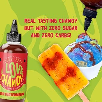 I Love Chamoy - Spicy Watermelon Chamoy. Sugar, Carb, Calorie and Gluten Free 1 Pack