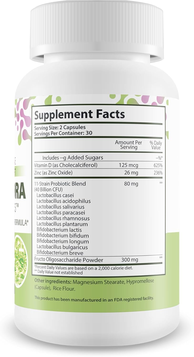 Good Flora Probiotics Candida Cleanse Immune Support - Our Best Candida Probiotic Supplement - Our Best Candida Cleanse Detox - Candida Yeast Cleanse - Candida Overgrowth Cleanse Candida Cleanse Pills - Image 2