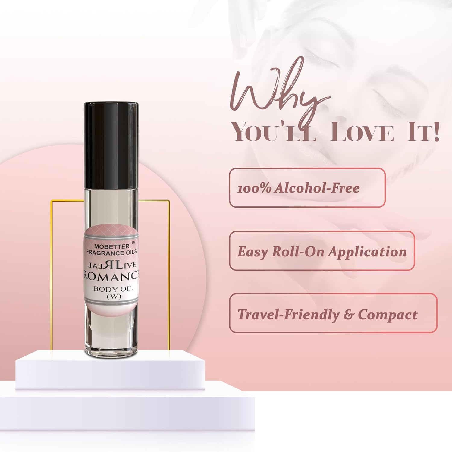 MOBETTER FRAGRANCE OILS Real Live Romance Perfume Fragrance Body Oil for Women - Image 4