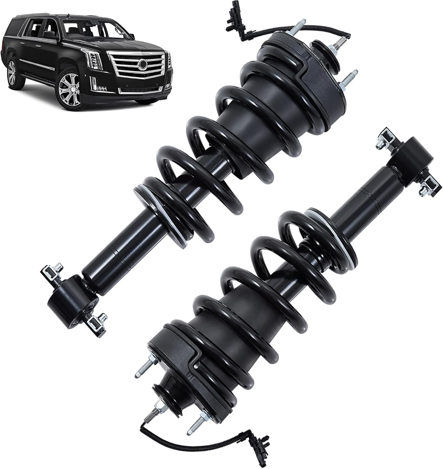 VEVOR 84176631 84977478 Front Air Shock Absorber Strut, Compatible with 2015-2019 Cadillac Escalade, Chevrolet Silverado/Suburban/Tahoe, GMC Sierra/Yukon, Replacement for 84061228 23312167 23464589