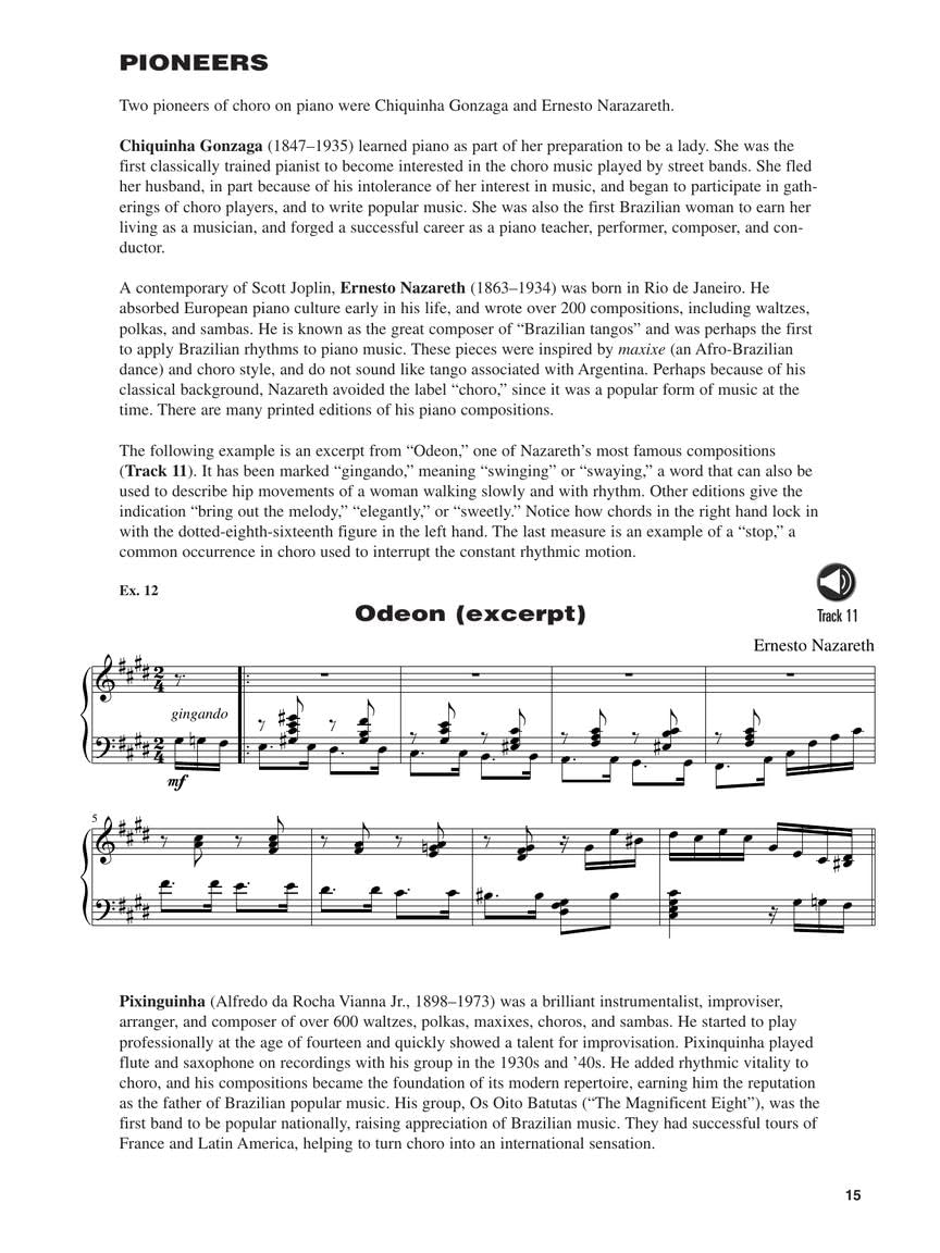 Brazilian Piano Sheet Music for Keyboard | Choro Samba Bossa Nova Styles | Book with Online Audio Improvisation Training | Hal Leonard Keyboard Series | by Robert Willey & Alfredo Cardim