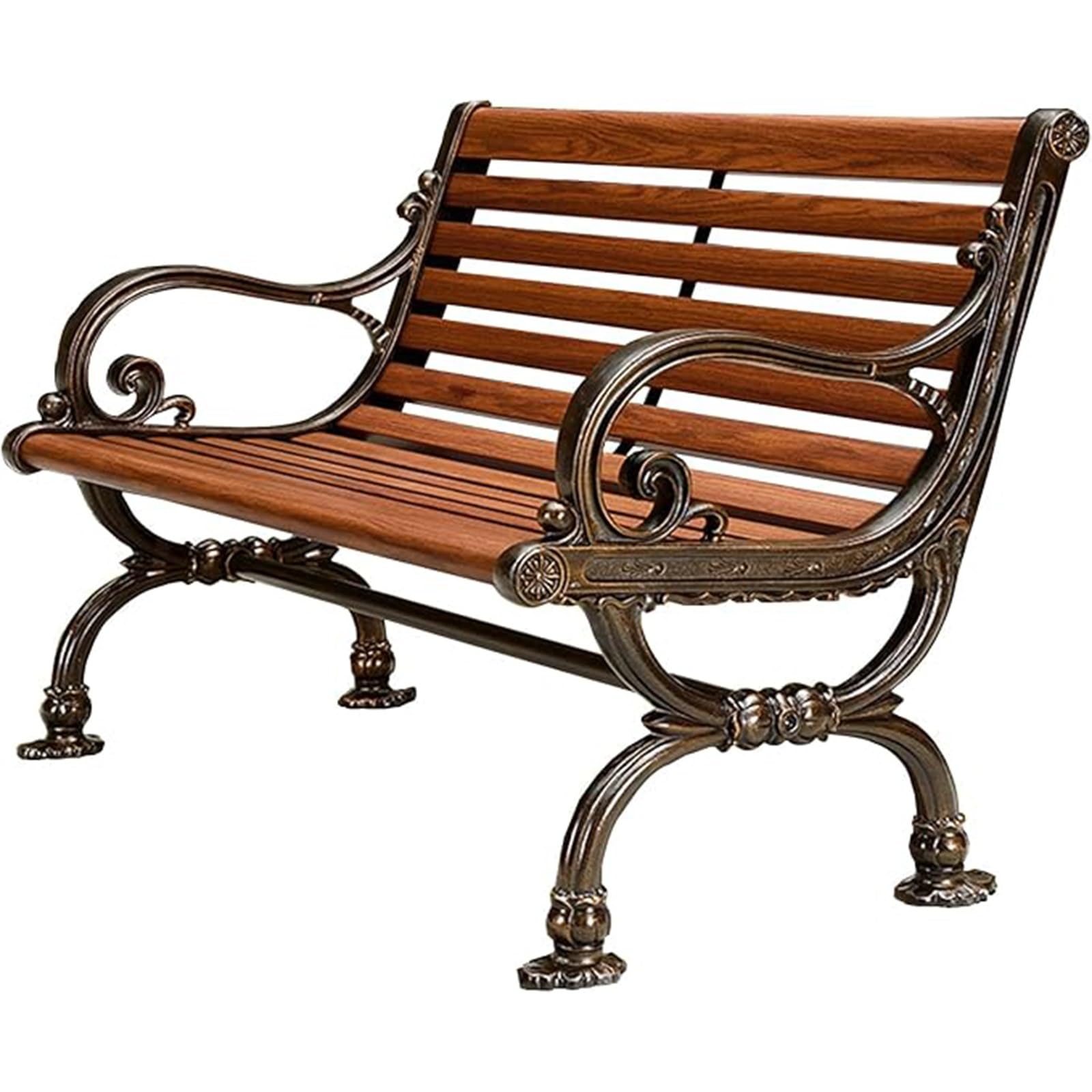 SMDLKVM Weatherproof Park Bench, Strong Load-bearing Capacity