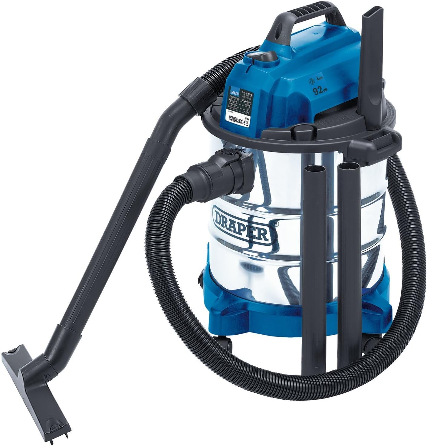 13785 W/ Dry 20 Litre Vacuum Cleaner, 230 V