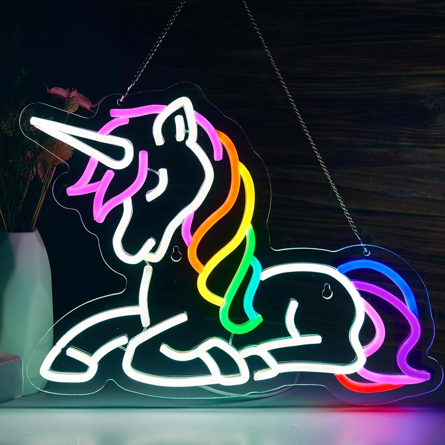 Steam train Neon Sign Train Lamp for Wall Decor Smart plug timer compatible USB-Powered Teen Room Birthday Gifts for Kids Boys Room Decor(12.6x14.3Inch)