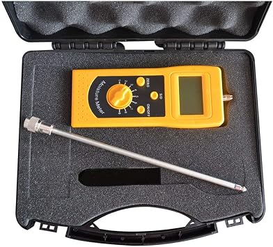 Digital Portable Coal Moisture Tester Meter Moisture Content Measuring of Coal Coal Powder with LCD Display