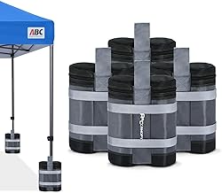 ABCCANOPY Canopy Sandbags for Instant Shelters, 140lb (Gray)
