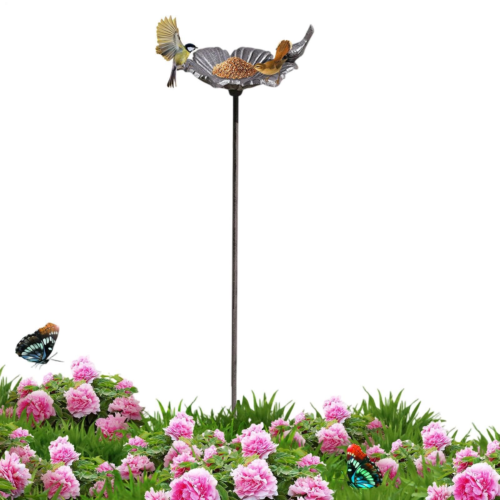 Estación de agua para aves al aire libre: regalo para amantes de naturaleza