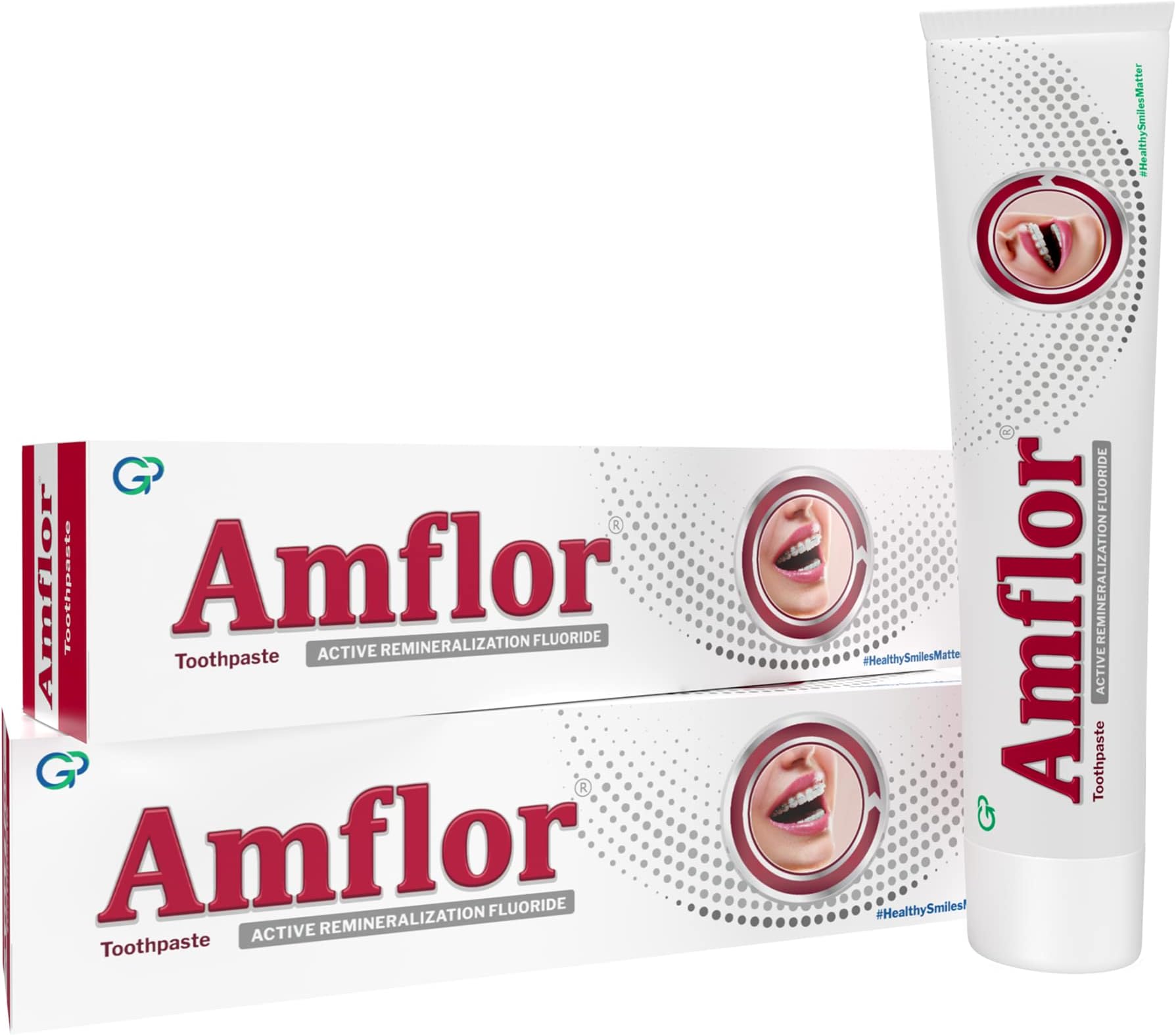 - Amflor Toothpaste for Braces | Prevents Cavities & White Spot Lesions | Organic Amine Fluoride for Enamel Remineralization| Mint Flavour Orthodontic Toothpaste | Pack of 2 (70 g per pack)
