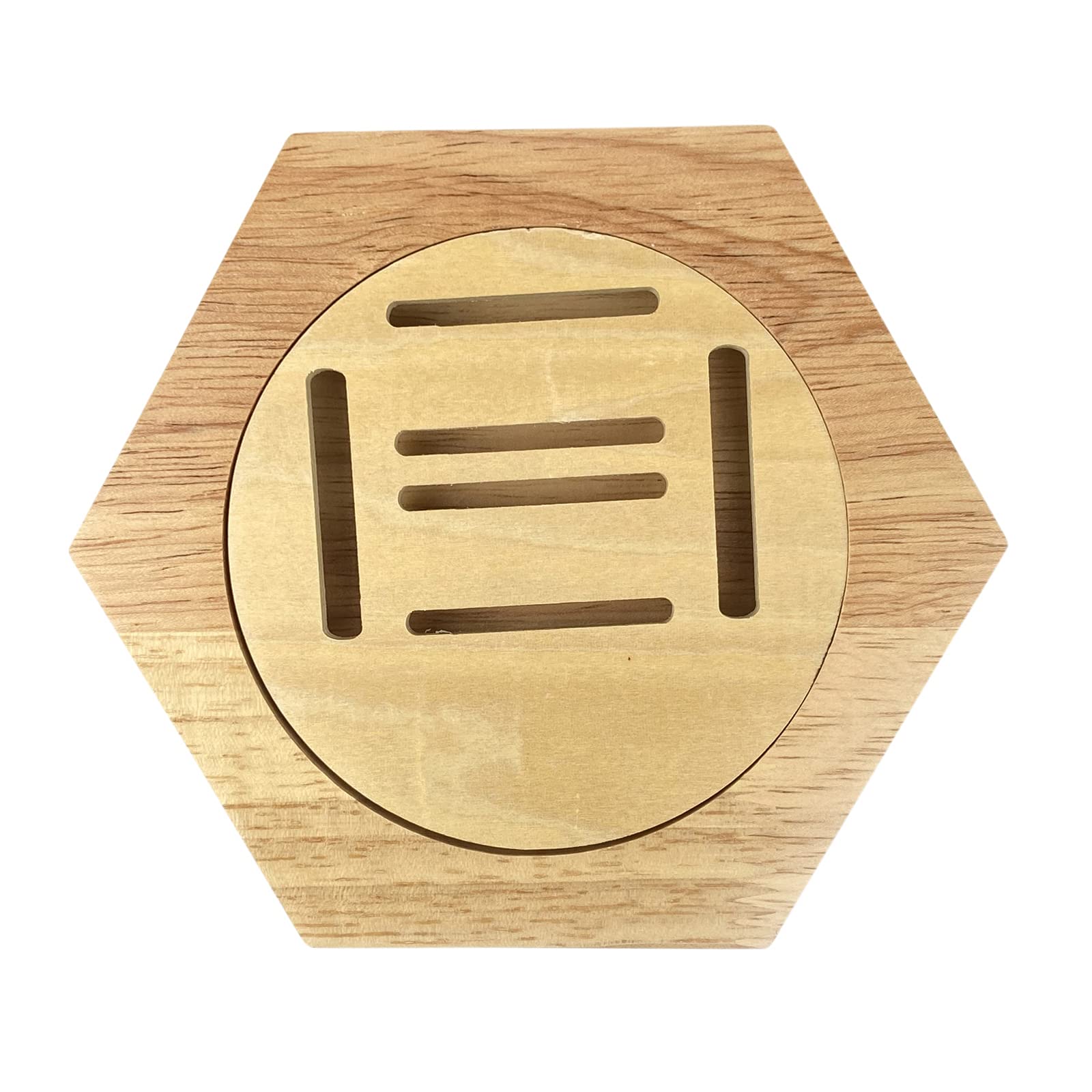 HANGHANG Medal Holder Display, Hexagonal Honeycomb Medal Display Stand, Wooden Medal Holder Hanger Display for Sports, Track Field, Spartan, Races, Running, Marathons Honors