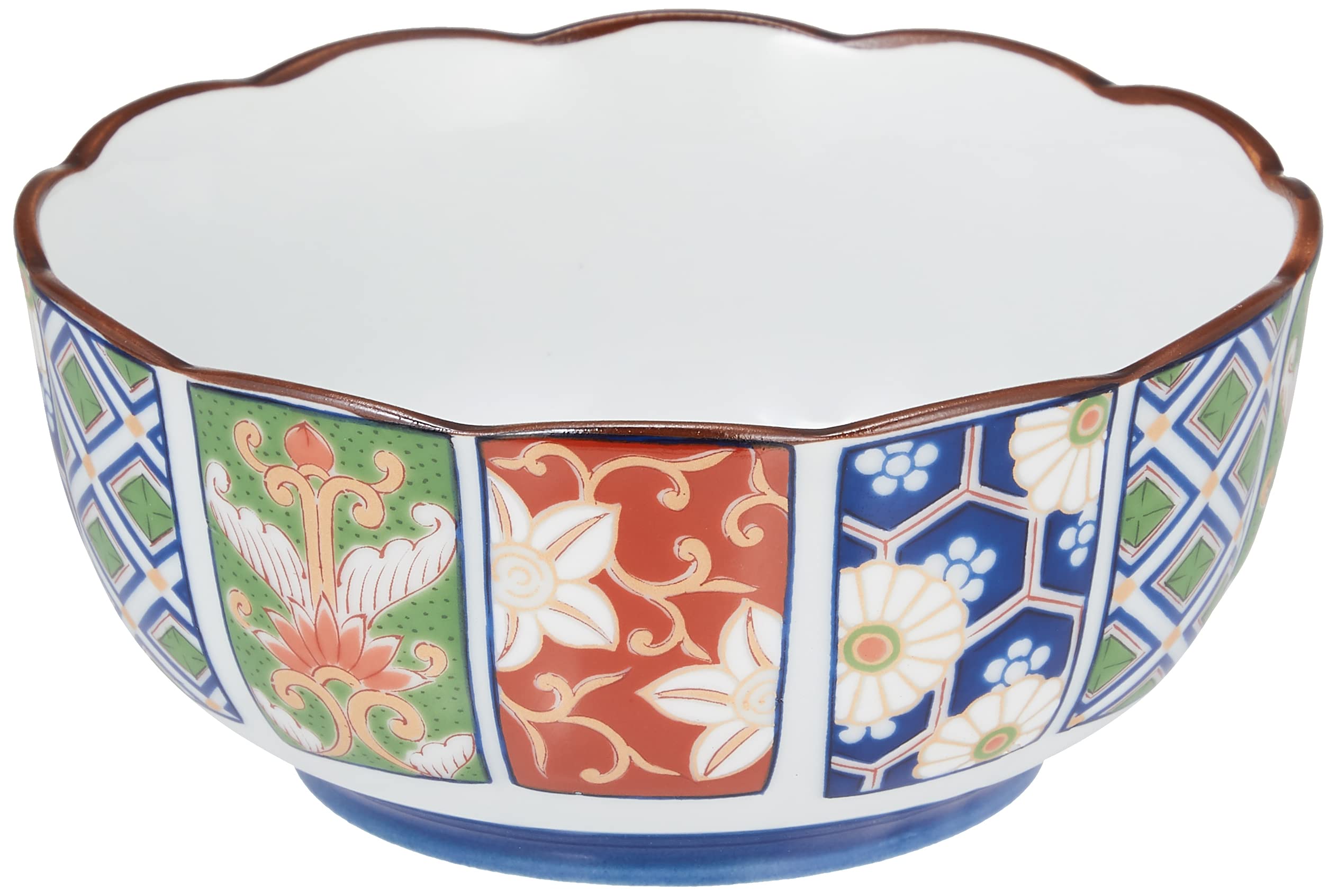 Amazon.co.jp: 小鉢 おしゃれ : 有田焼 古伊万里菊割 小鉢 セット