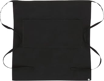 Chef Works Unisex Reversible Server Apron, Black, One Size