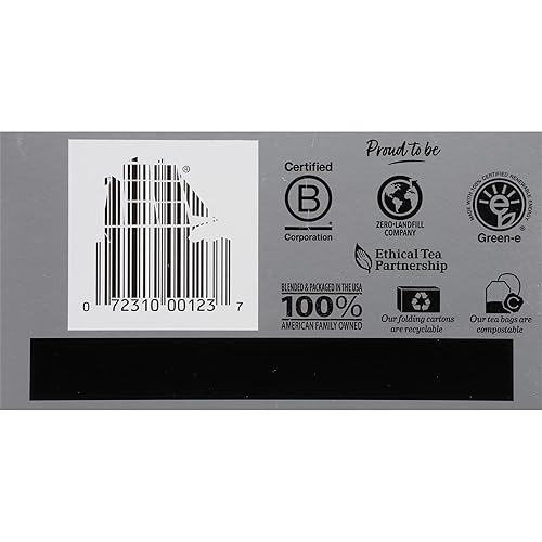 Miniatura 304 de Bigelow Vanilla Chai Black Tea, caja de 20 sobres (paquete de 6), té negro con cafeína, 120 bolsas de té en total