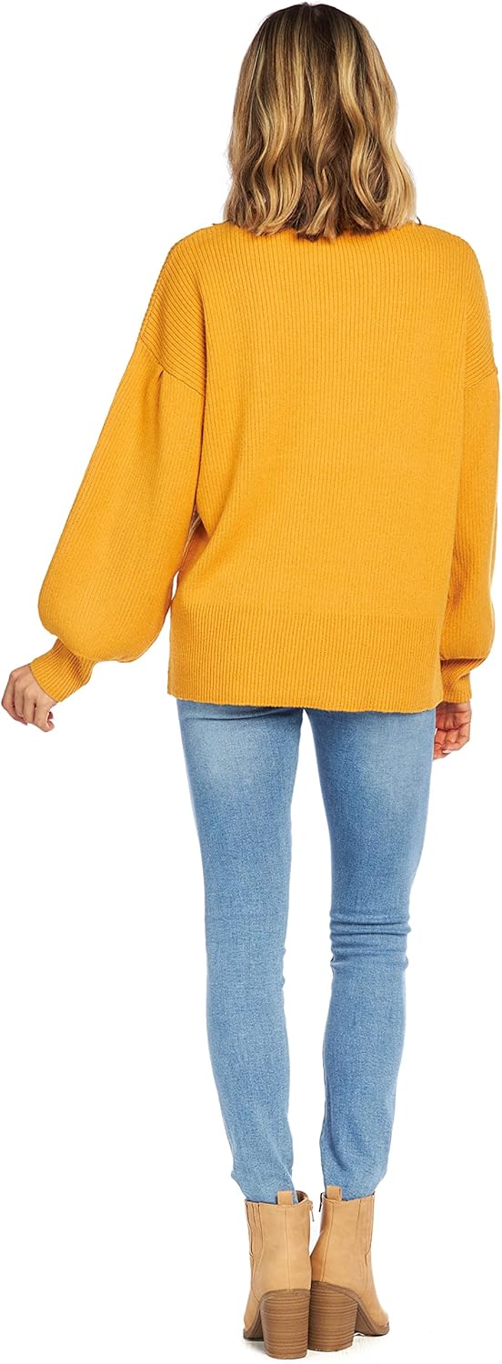 Mud Pie Roxie Womens Turtleneck Sweater - Image 6