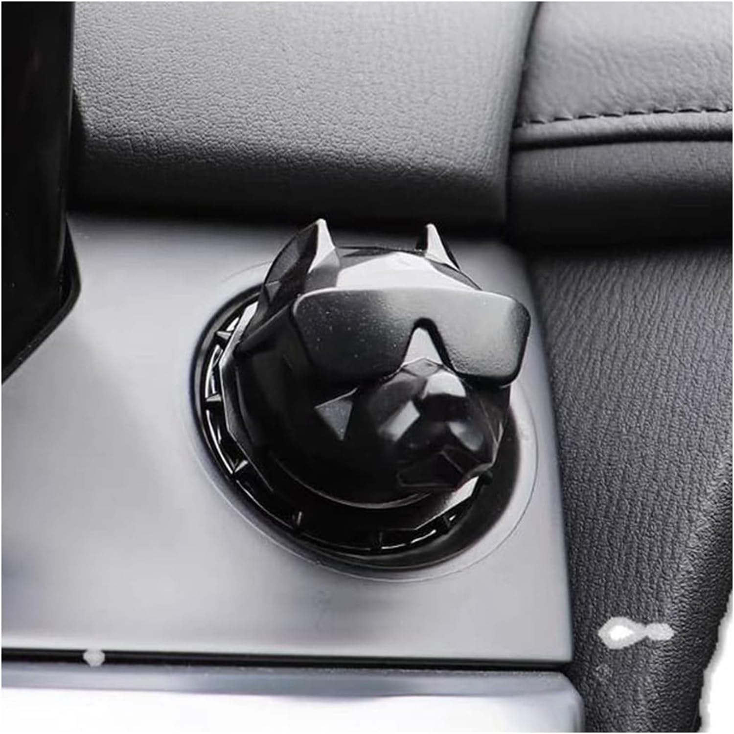 Push Start Button Cover, Universal Car Engine Ignition Switch Protection Cover, Anti-Scratch Push to Start Button Protector with Easy Installation for Vehicle Interior SUV Truck