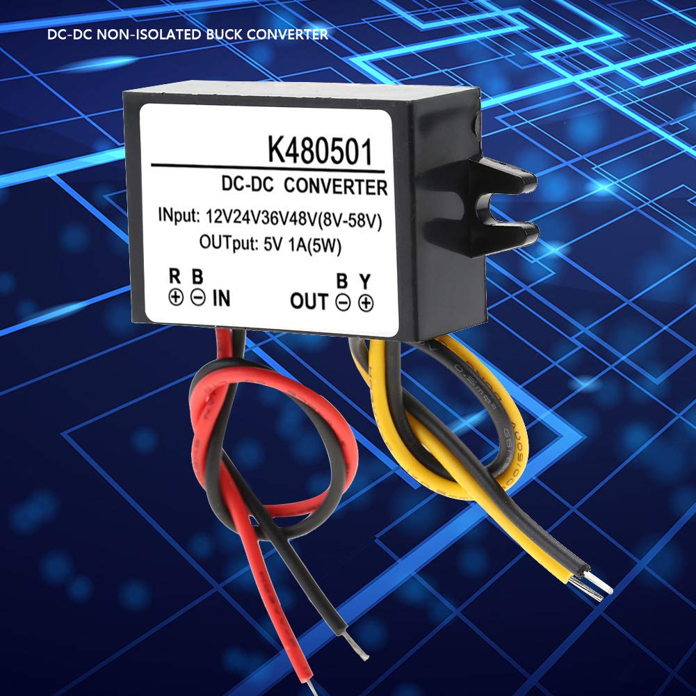 DC-DC 12V/24V/36V/48V zu 5V 1A Abwärtswandler-Spannungsversorgungsmodul