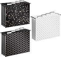 Vista 8 de Y YOMA - Carpetas colgantes, Plateado brillante.