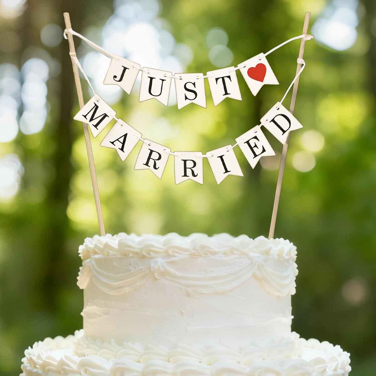 Cake Decoration Wedding Wedding Bunting Just Married Decoration Wedding Cake Decoration Cake Decoration Mini Garland for Wedding Cake