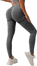 GRECERELLE Gym Leggings for Women Elasticated Waist Softness Elastic Butt Lifting Opaque Tummy Control Trousers Yoga Workout Running Walking Pants for Ladies
