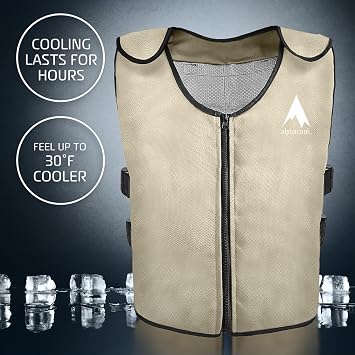 Alphacool Arctic Cooling Ice Vest with Self-Fill Reusable Ice Packs