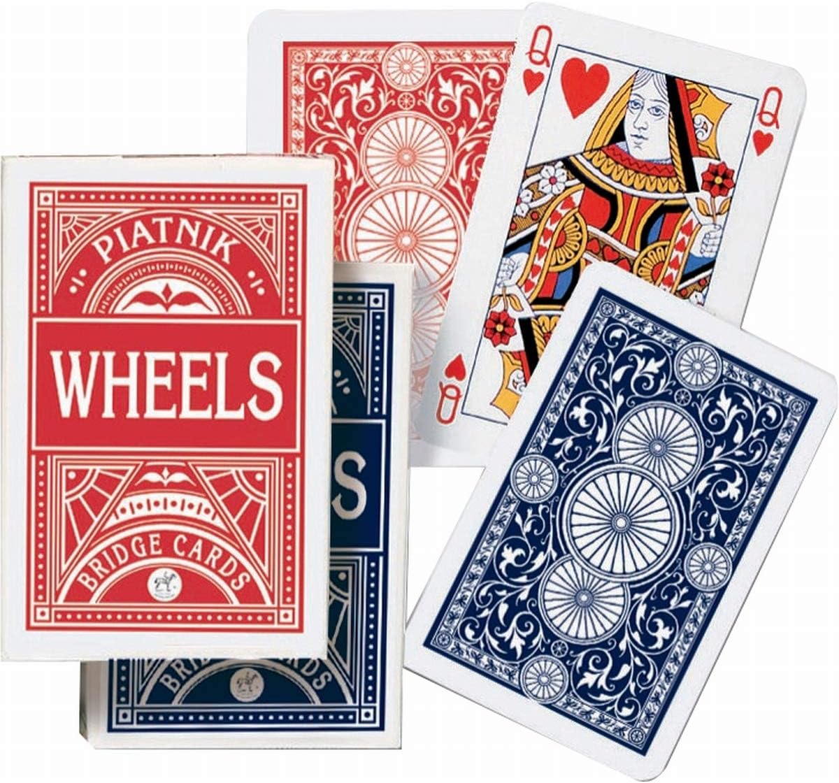 Gibsons Games Piatnik Playing Cards - Wheels Single Deck