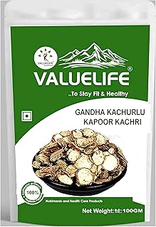 Valuelife Himalayan Gandha Kachuralu/Kapoor Kachri (100g)