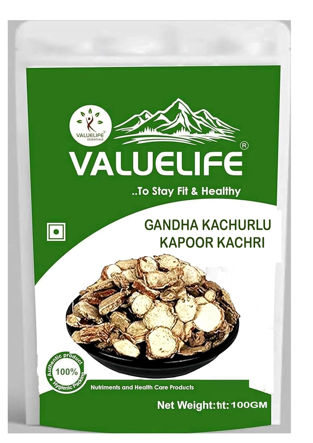 Valuelife Gandha Kachuralu/Kapoor Kachri (100g)