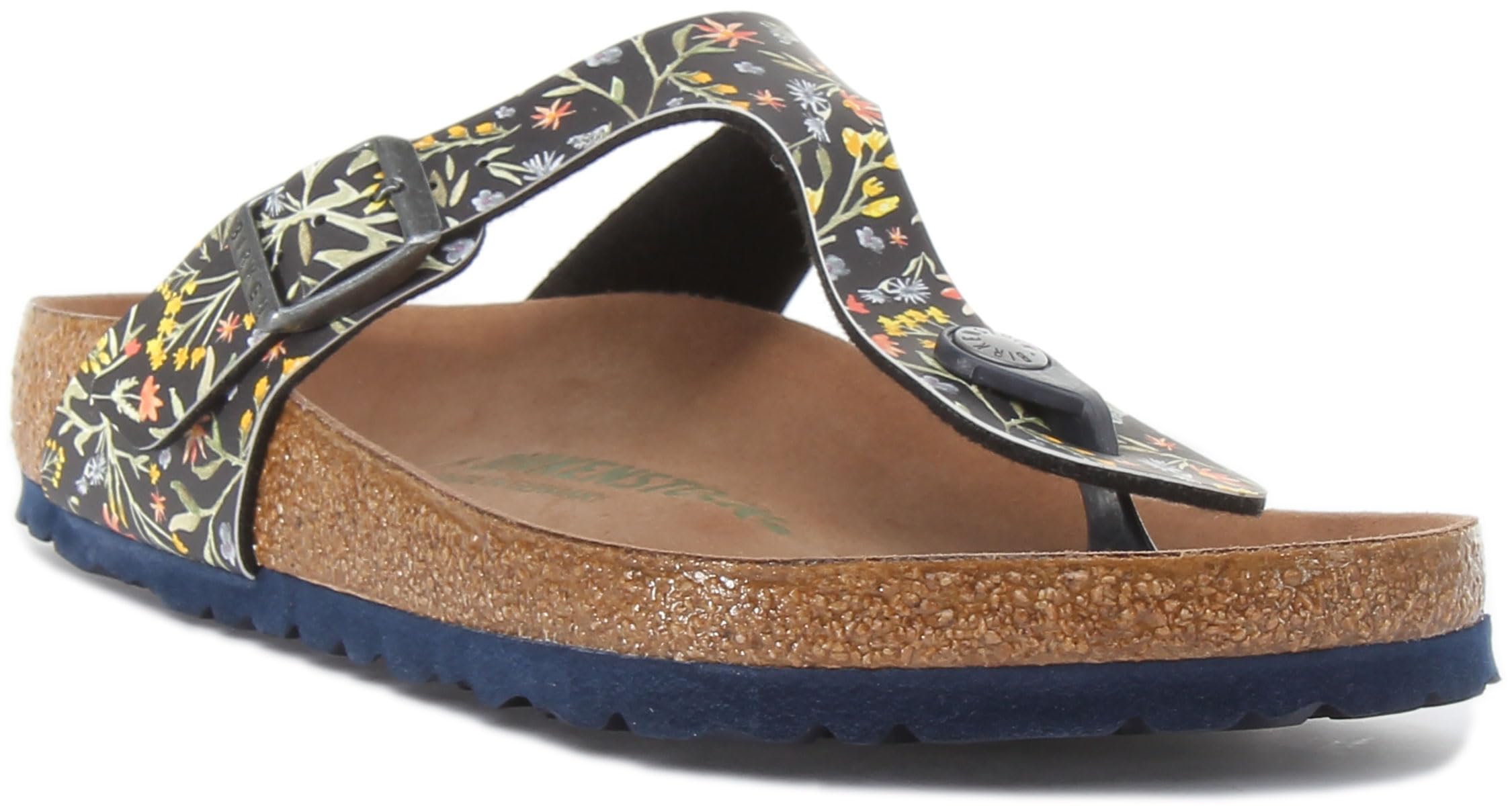 Birkenstock Rio Sandals Girls White/Patent Sandals Shoes — view 48