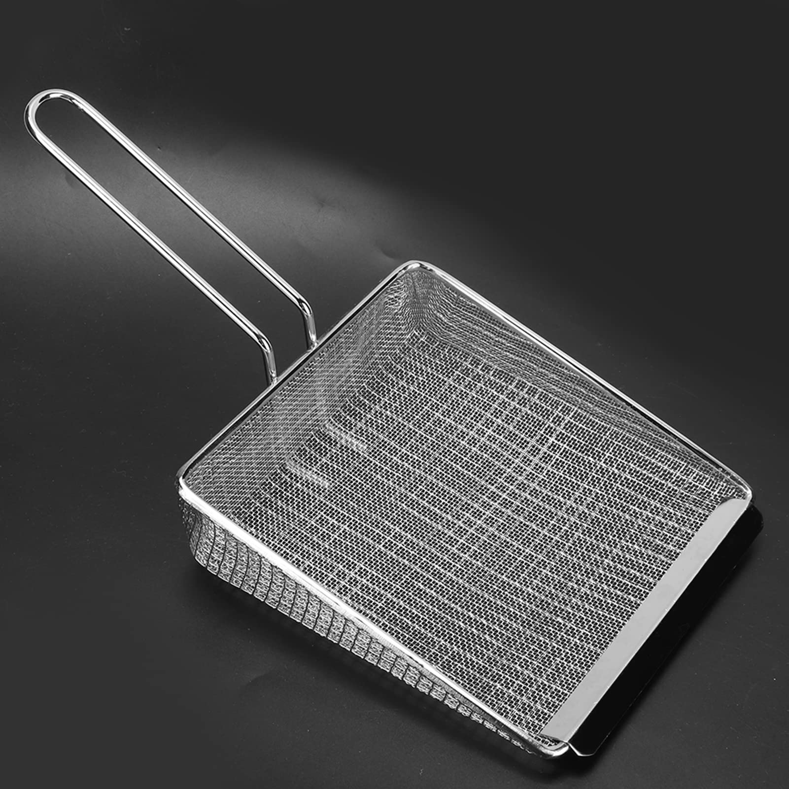 Passoire Araignée Multifonction, Écumoire en Acier Inoxydable 304 pour Friture Pâtes Frites Poignée Anti-Dérapante Résistante à la Chaleur (Accessoire Cuisine Professionnel)
