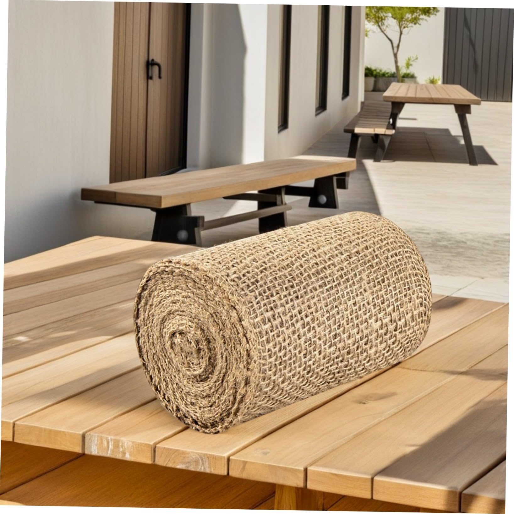 Shelter Protezione Piante in Lino Naturale Avvolgimento in Juta per Alberi e Alberi da Frutto, Protezione Solare e Nutrizionale per Giardinaggio in Autunno