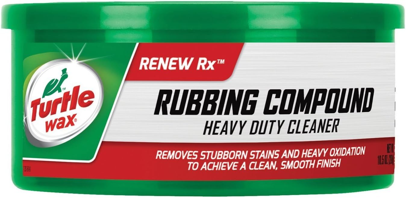 Turtle Wax Rubbing Compound heavy duty cleaner, 1 pack